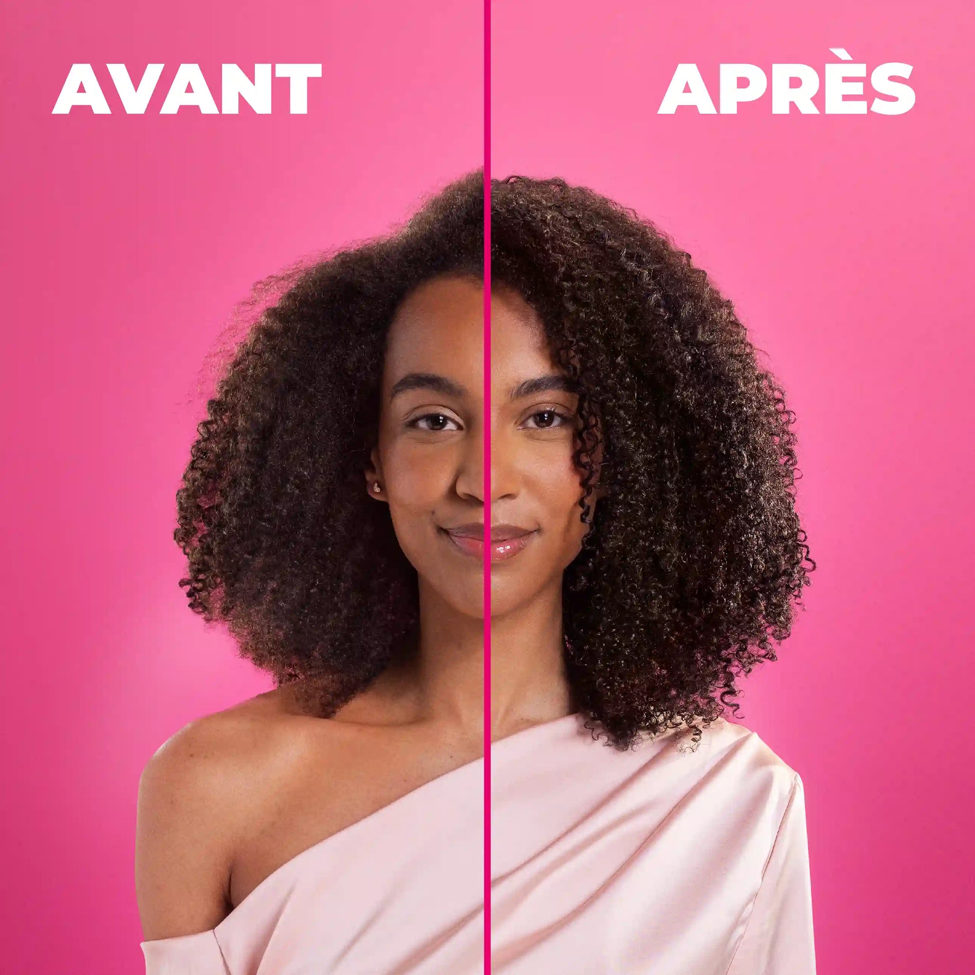 Avant et après — Routine Cheveux Frisés - 4 étapes pour sublimer vos boucles
